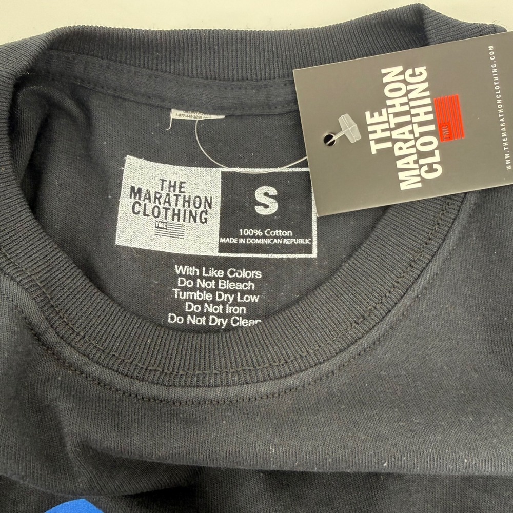 NWT The Marathon Clothing Crenshaw Nipsey Black Graphic T Shirt Size Small TMC - Picture 5 of 10